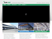 Tablet Screenshot of klimeko.com.pl